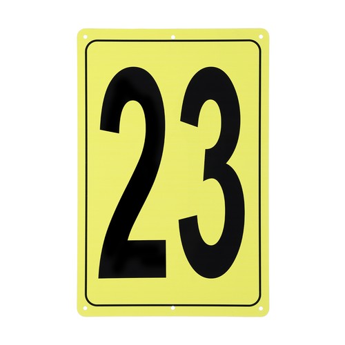 Targa numero 12x8 - ,